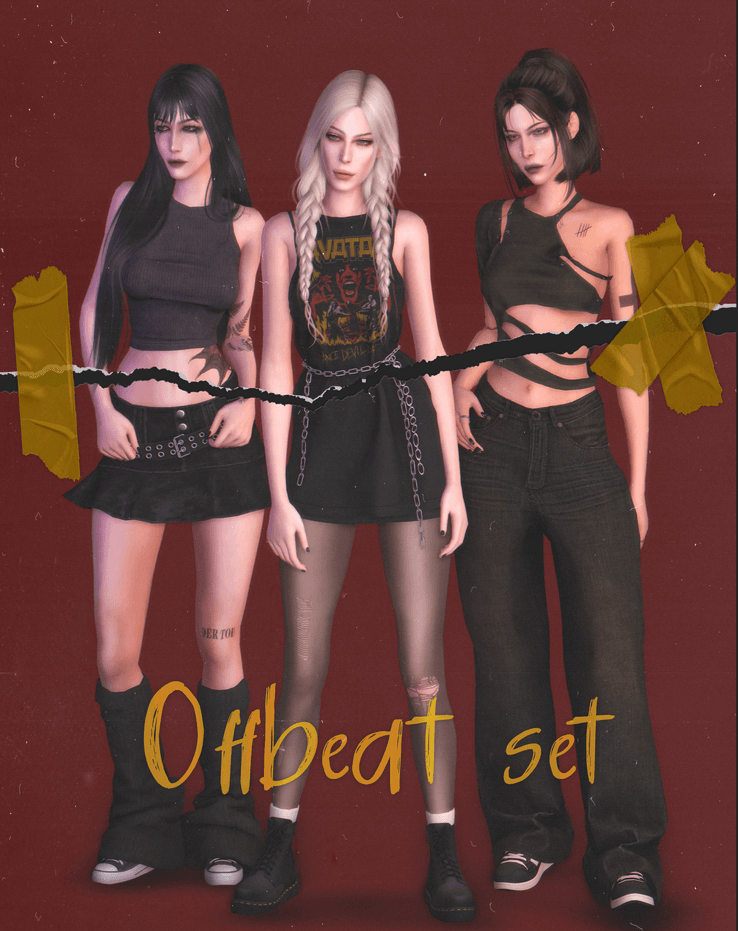 Коллекция одежды Offbeat set